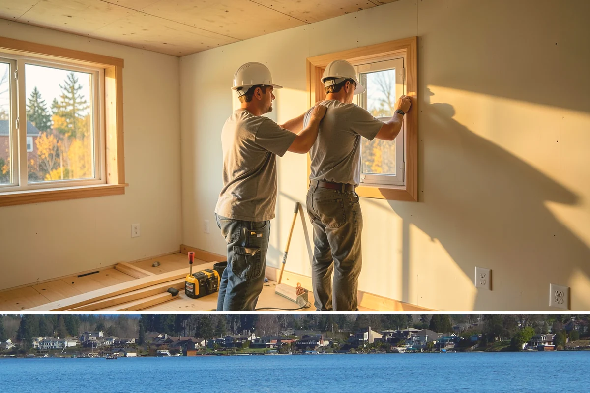 Laminate Countertop Installation in Lake Stevens, Snohomish County, WA - Laminate installs indoors year-round and is a fast, weather-proof way to refresh a PNW kitchen.