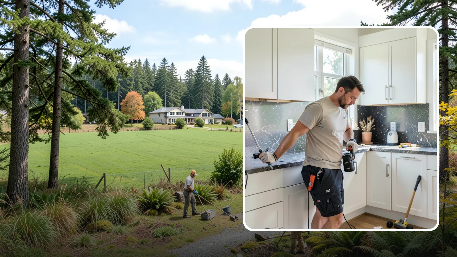 Laminate Countertop Installation in Lyman, Skagit County, WA - Budget-friendly laminate countertop installation available in countless colors and patterns for a fast kitchen refresh.