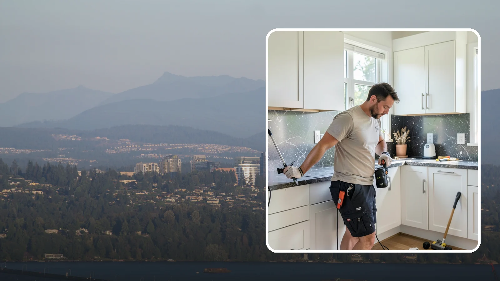 Laminate Countertop Installation in Medina, King County, WA - Budget-friendly laminate countertop installation available in countless colors and patterns for a fast kitchen refresh.