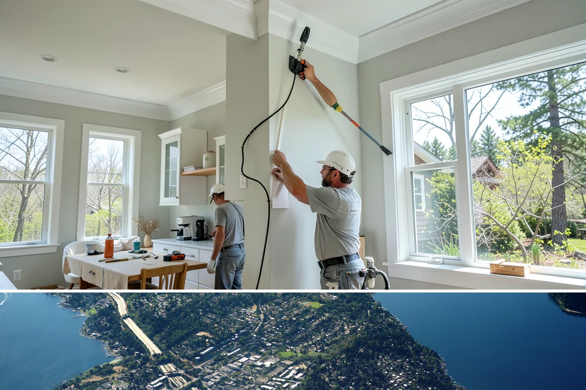 Laminate Countertop Installation in Mercer Island, King County, WA - Laminate installs indoors year-round and is a fast, weather-proof way to refresh a PNW kitchen.