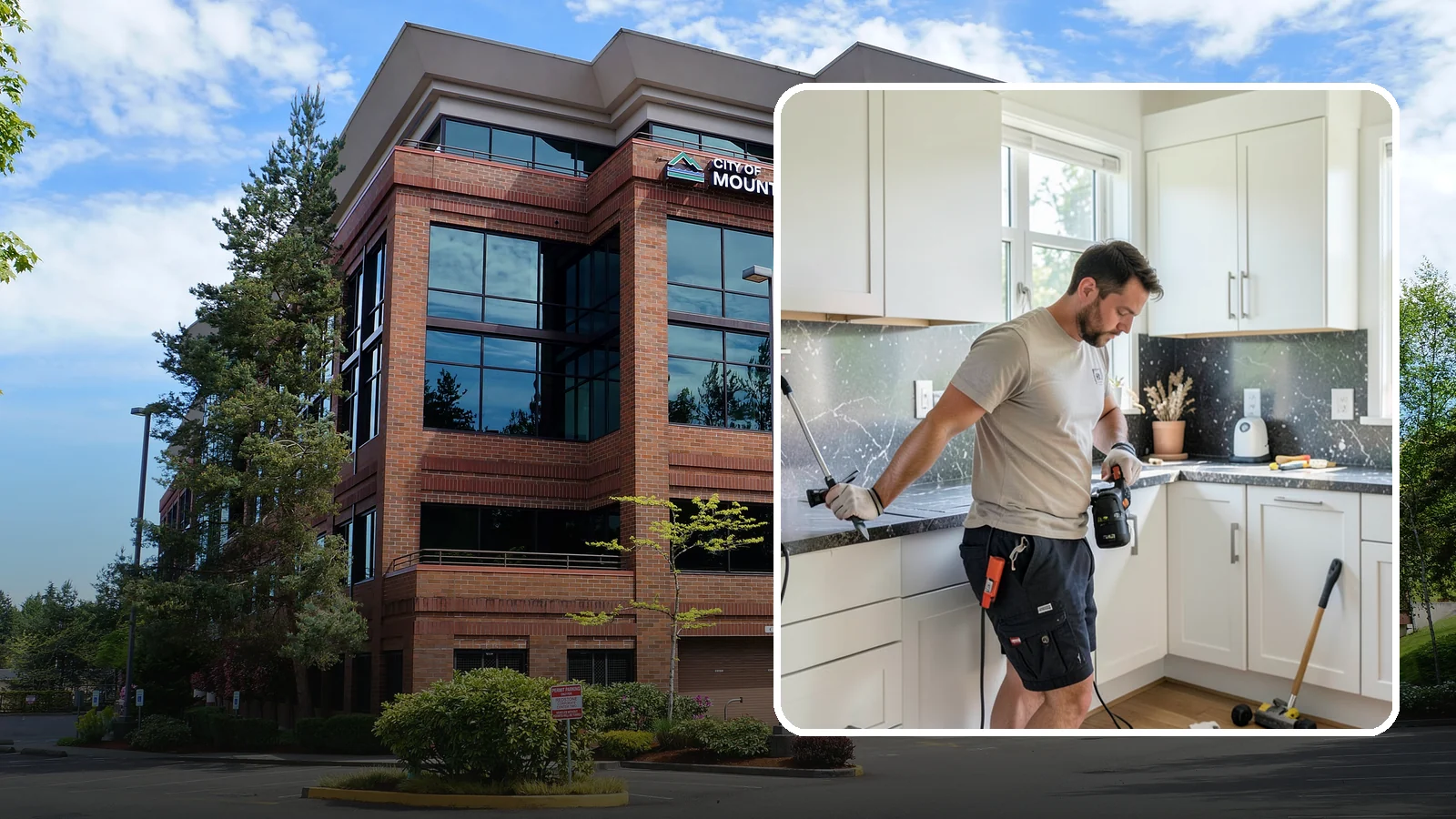 Laminate Countertop Installation in Mountlake Terrace, Snohomish County, WA - Budget-friendly laminate countertop installation available in countless colors and patterns for a fast kitchen refresh.