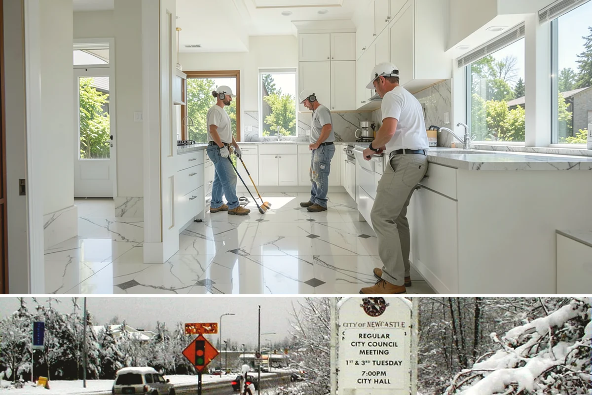 Laminate Countertop Installation in Newcastle, King County, WA - Laminate installs indoors year-round and is a fast, weather-proof way to refresh a PNW kitchen.