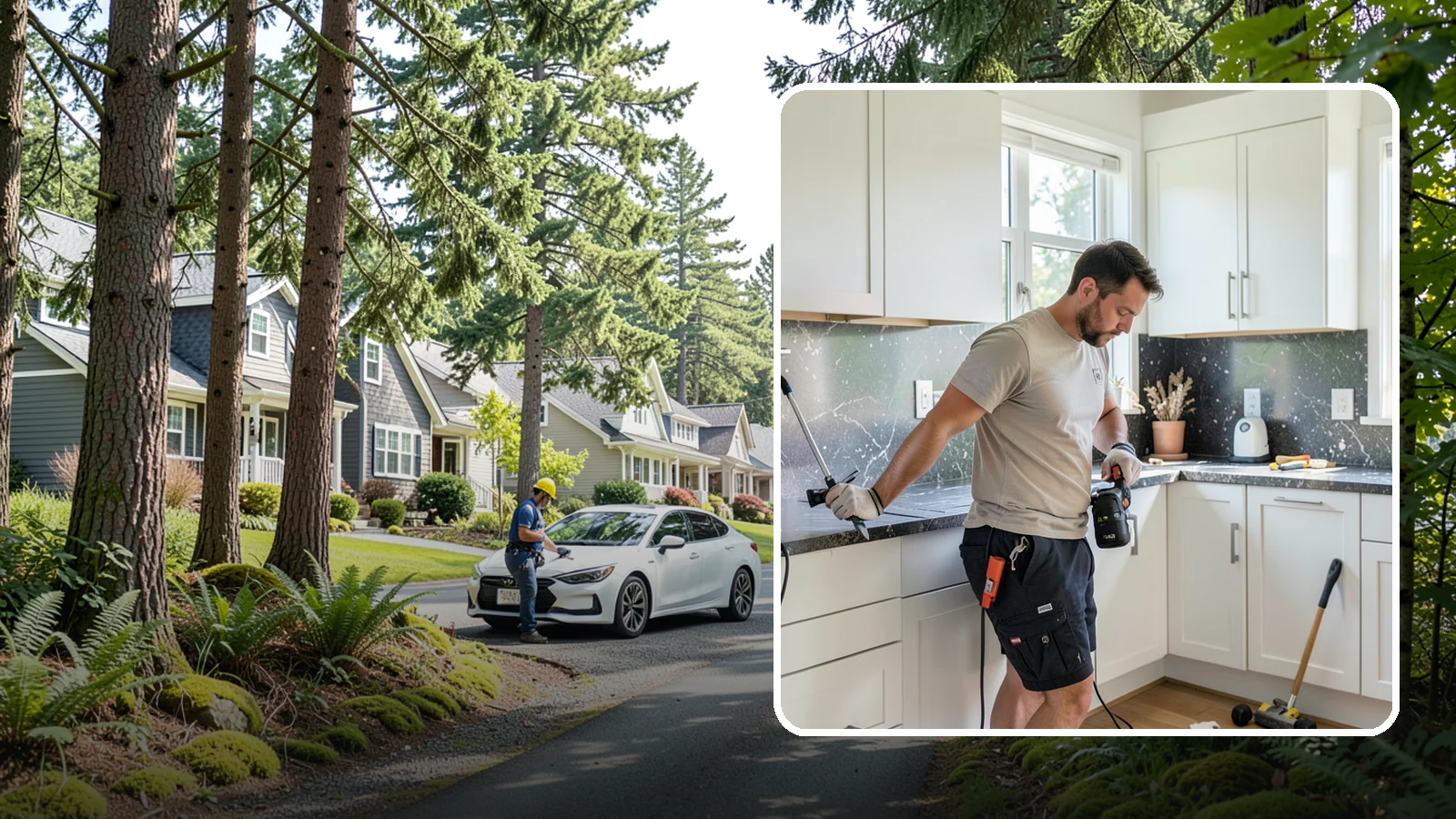 Laminate Countertop Installation in Normandy Park, King County, WA - Budget-friendly laminate countertop installation available in countless colors and patterns for a fast kitchen refresh.