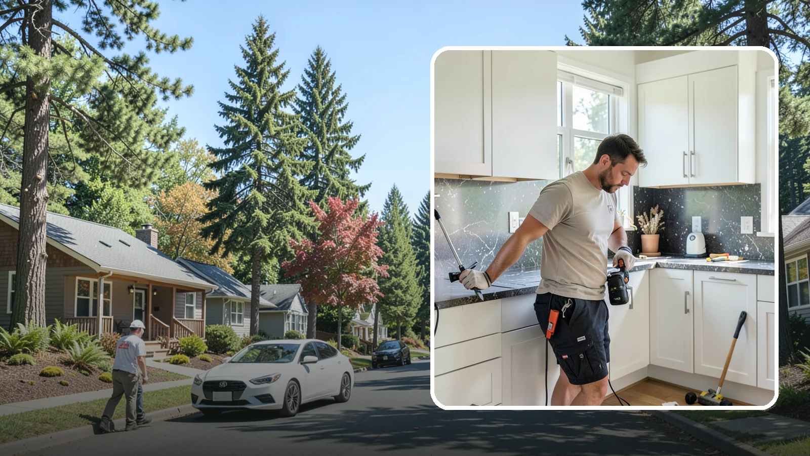 Laminate Countertop Installation in Orting, Pierce County, WA - Budget-friendly laminate countertop installation available in countless colors and patterns for a fast kitchen refresh.