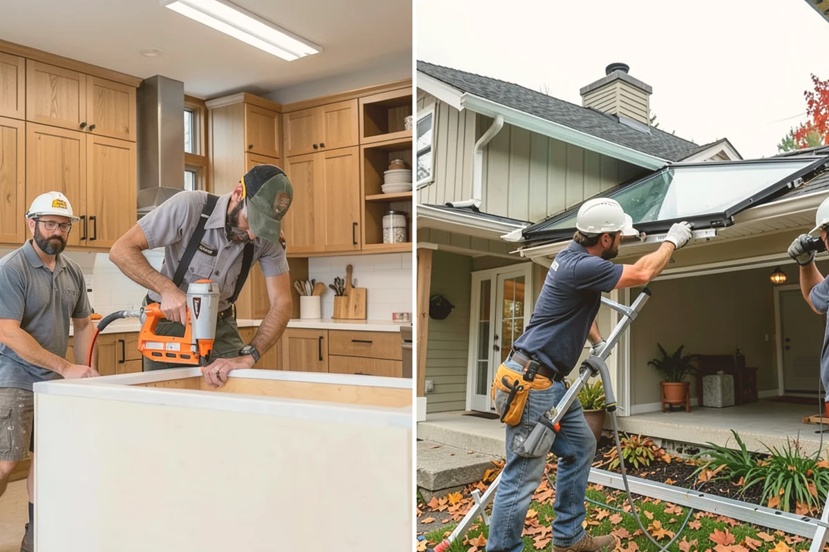 Laminate Countertop Installation in Orting, Pierce County, WA - Select color, pattern, and edge style