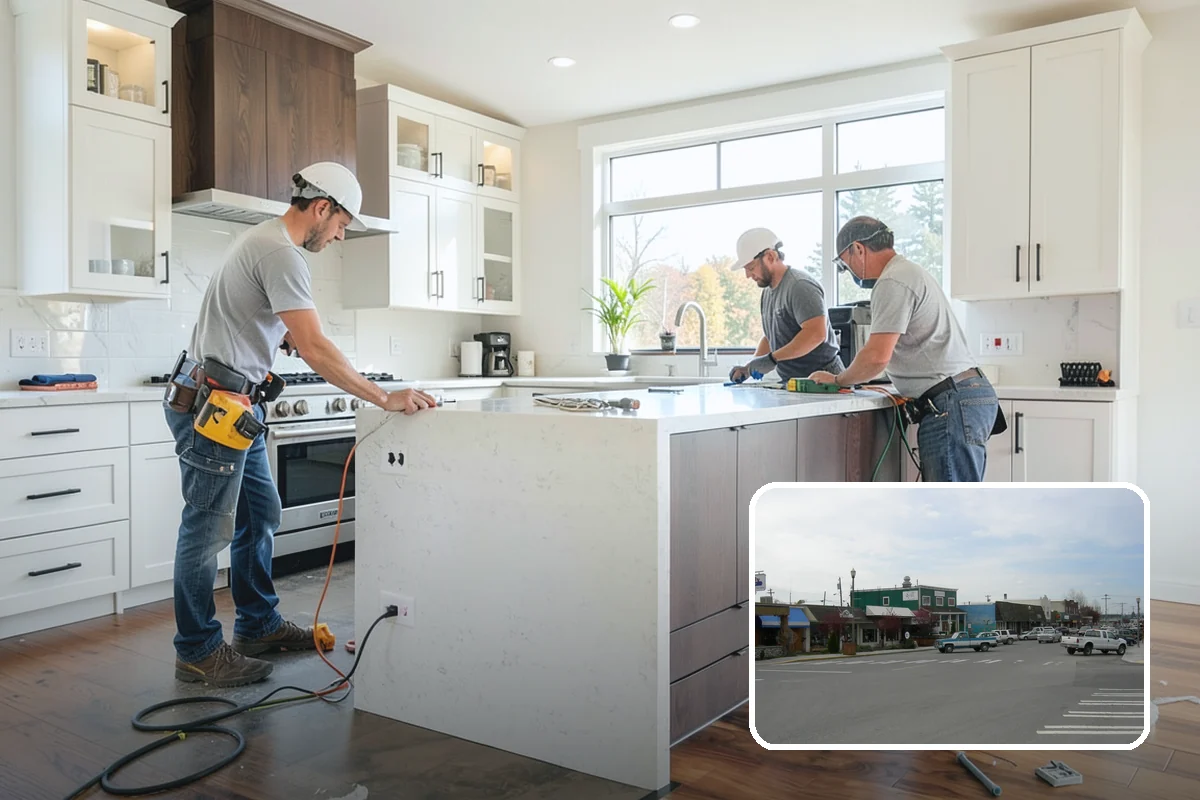 Laminate Countertop Installation in Stanwood, Snohomish County, WA - Affordable pricing for tight budgets