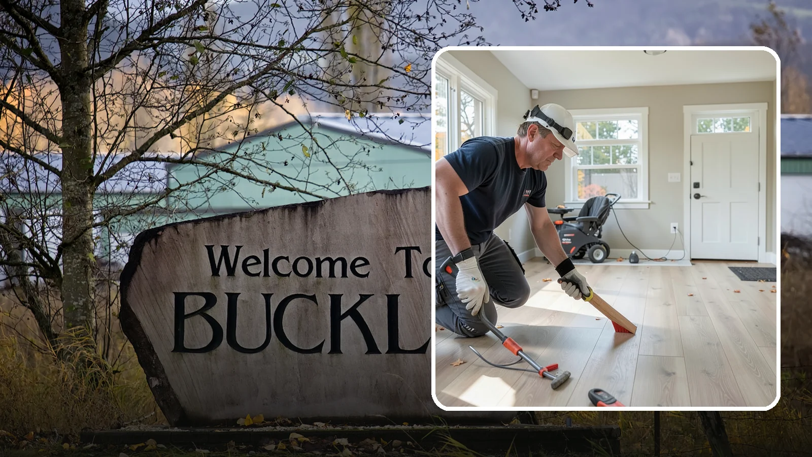 Laminate Flooring Installation in Buckley, Pierce County, WA - Durable, budget-friendly laminate flooring that stands up to everyday wear across busy Northwest households.