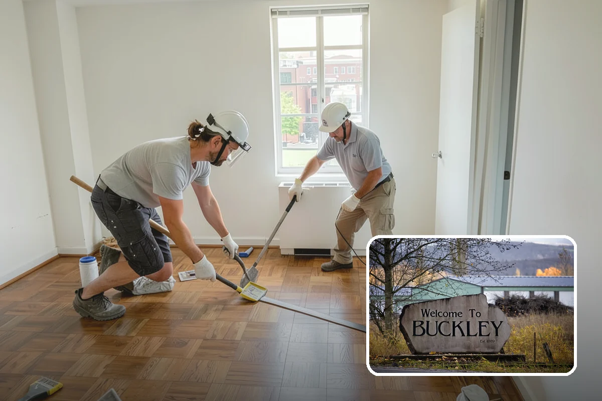 Laminate Flooring Installation in Buckley, Pierce County, WA - Affordable upgrade with a premium appearance