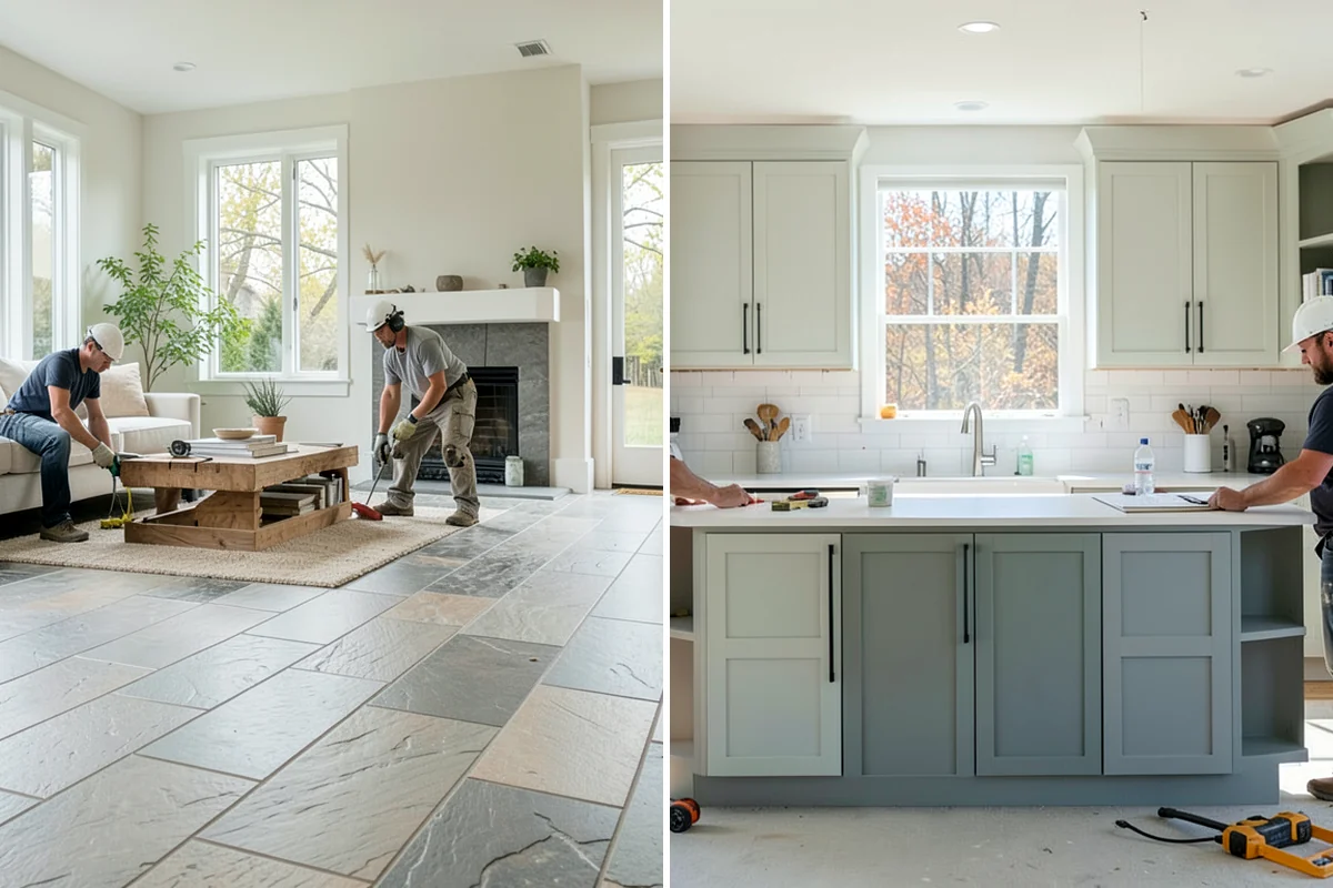 Laminate Flooring Installation in Clyde Hill, King County, WA - Acclimate planks and inspect the subfloor