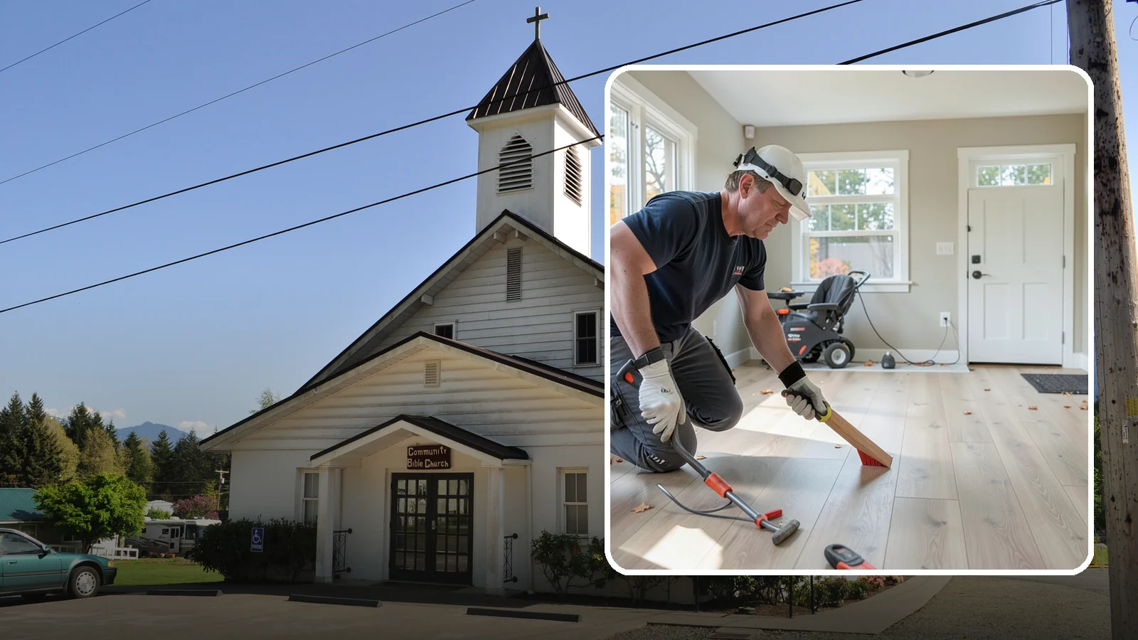 Laminate Flooring Installation in Concrete, Skagit County, WA - Durable, budget-friendly laminate flooring that stands up to everyday wear across busy Northwest households.