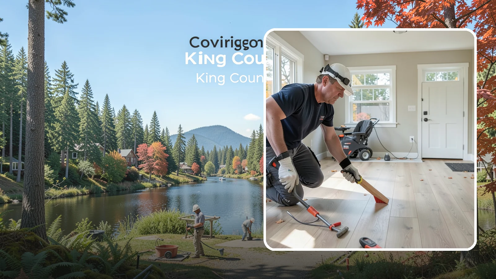 Laminate Flooring Installation in Covington, King County, WA - Durable, budget-friendly laminate flooring that stands up to everyday wear across busy Northwest households.