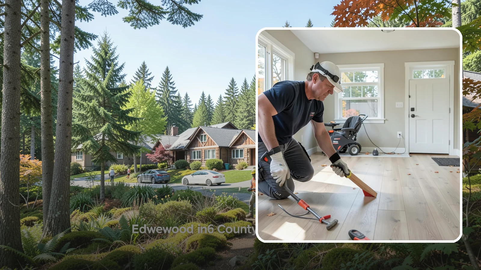 Laminate Flooring Installation in Edgewood, Pierce County, WA - Durable, budget-friendly laminate flooring that stands up to everyday wear across busy Northwest households.