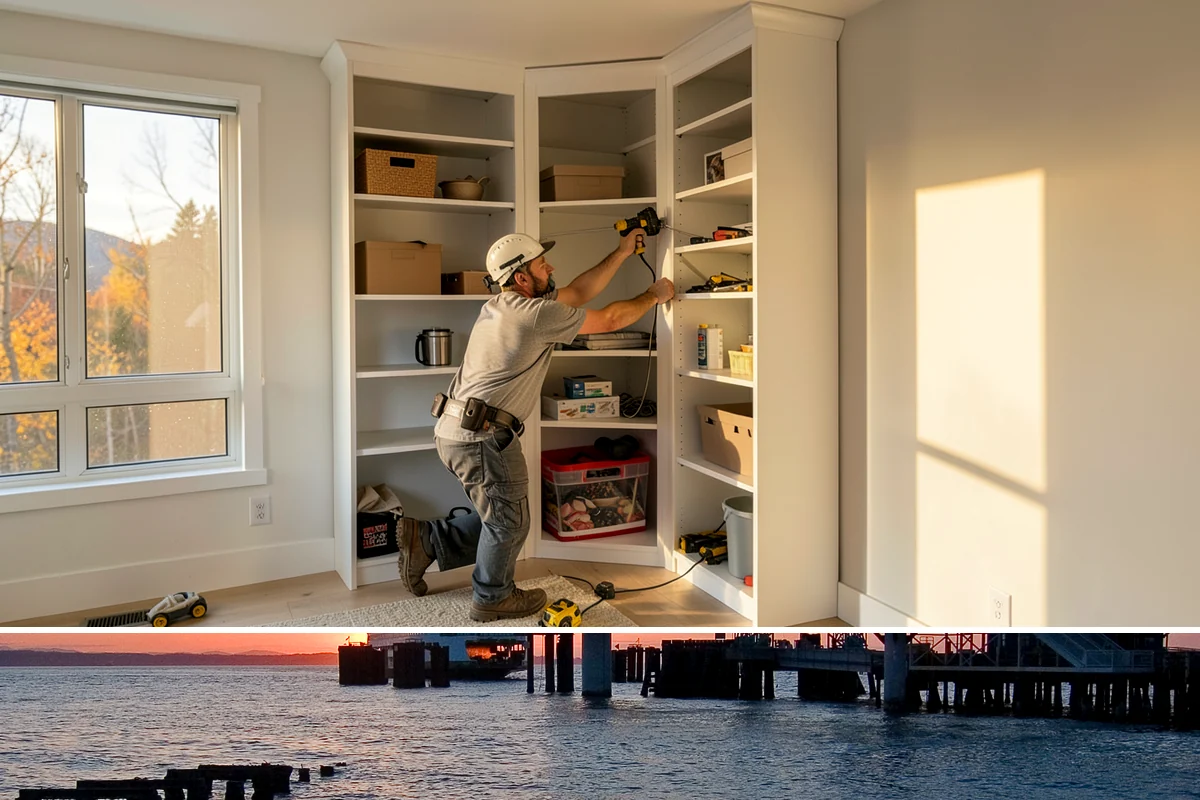 Laminate Flooring Installation in Edmonds, Snohomish County, WA - Laminate can be installed year-round, though brief acclimation in the home helps it settle before our seasonal humidity shifts.