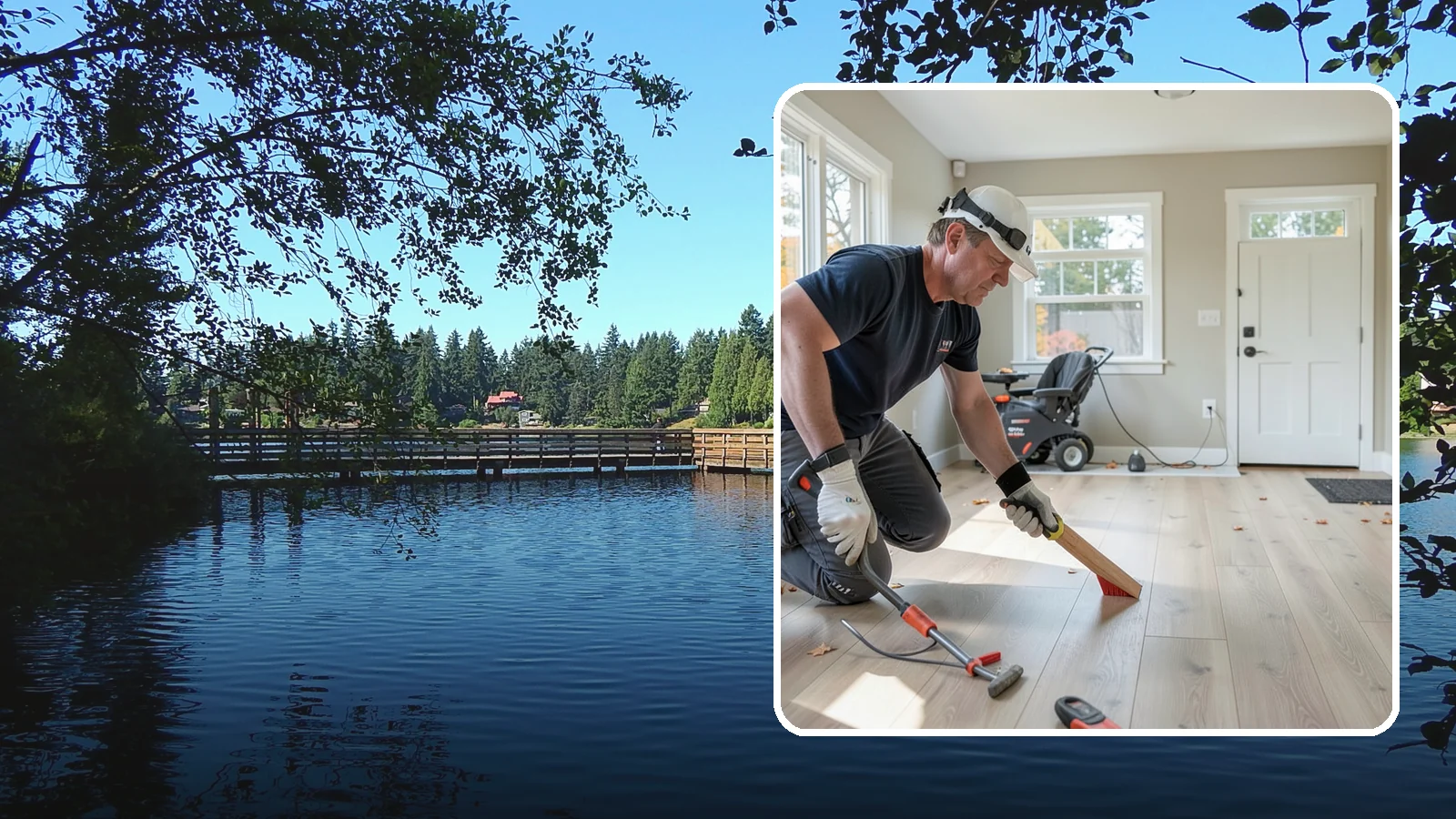 Laminate Flooring Installation in Federal Way, King County, WA - Durable, budget-friendly laminate flooring that stands up to everyday wear across busy Northwest households.