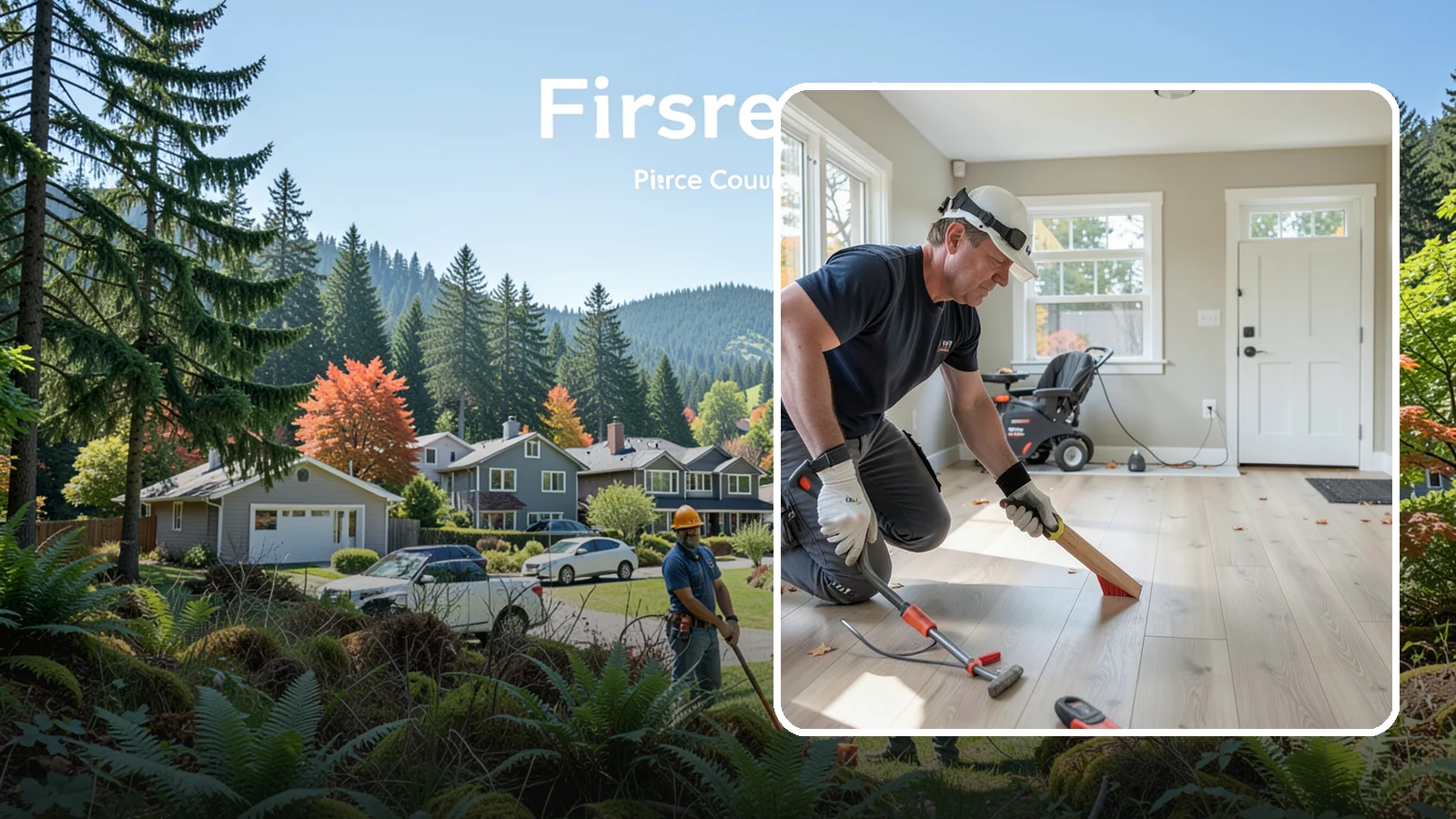 Laminate Flooring Installation in Fircrest, Pierce County, WA - Durable, budget-friendly laminate flooring that stands up to everyday wear across busy Northwest households.