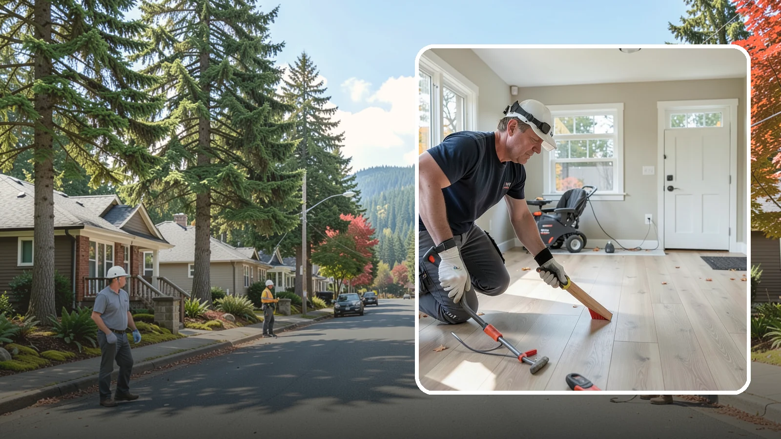 Laminate Flooring Installation in Hunts Point, King County, WA - Durable, budget-friendly laminate flooring that stands up to everyday wear across busy Northwest households.