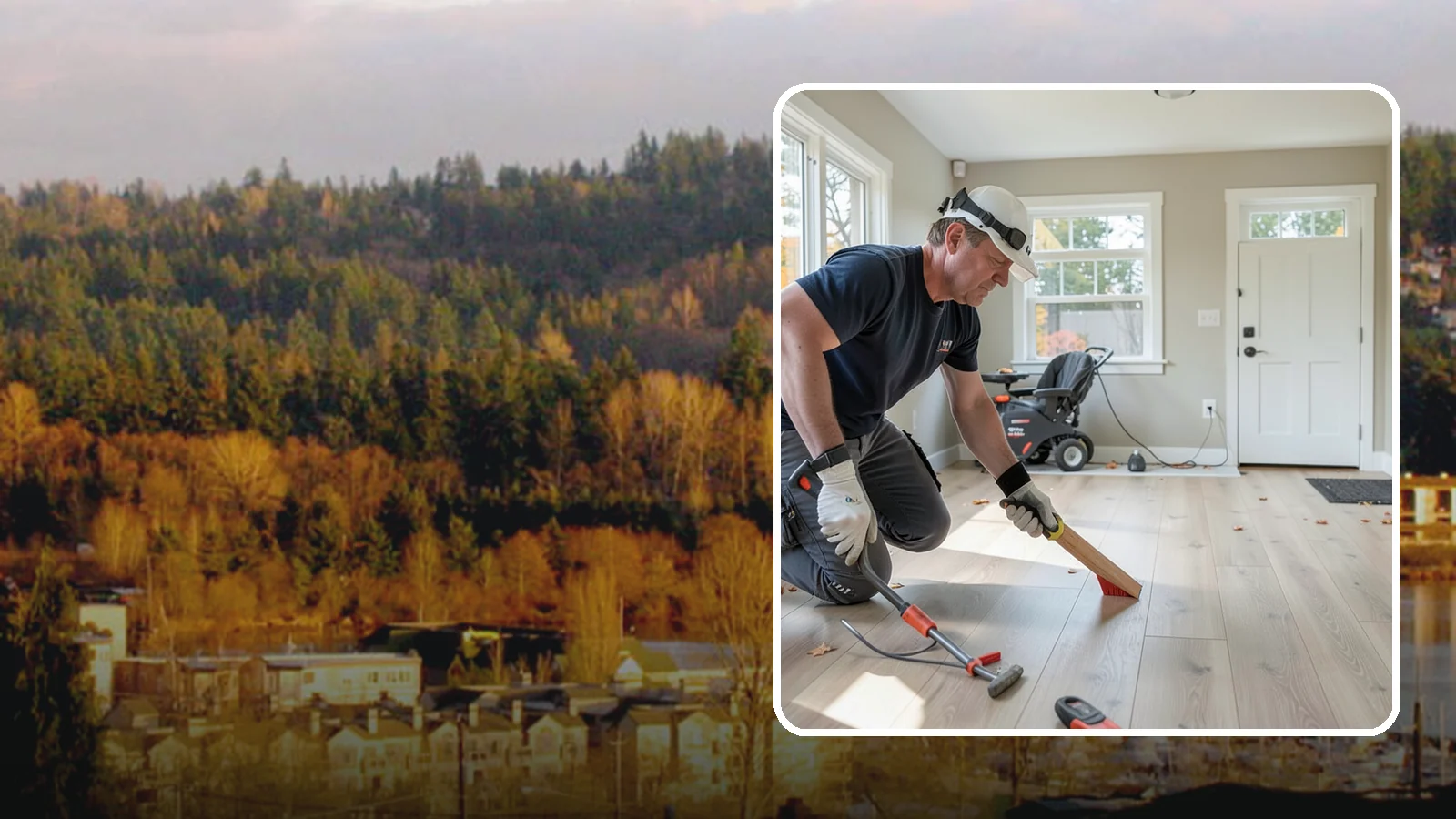 Laminate Flooring Installation in Kenmore, King County, WA - Durable, budget-friendly laminate flooring that stands up to everyday wear across busy Northwest households.