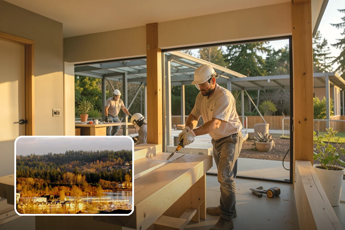 Laminate Flooring Installation in Kenmore, King County, WA - Affordable upgrade with a premium appearance