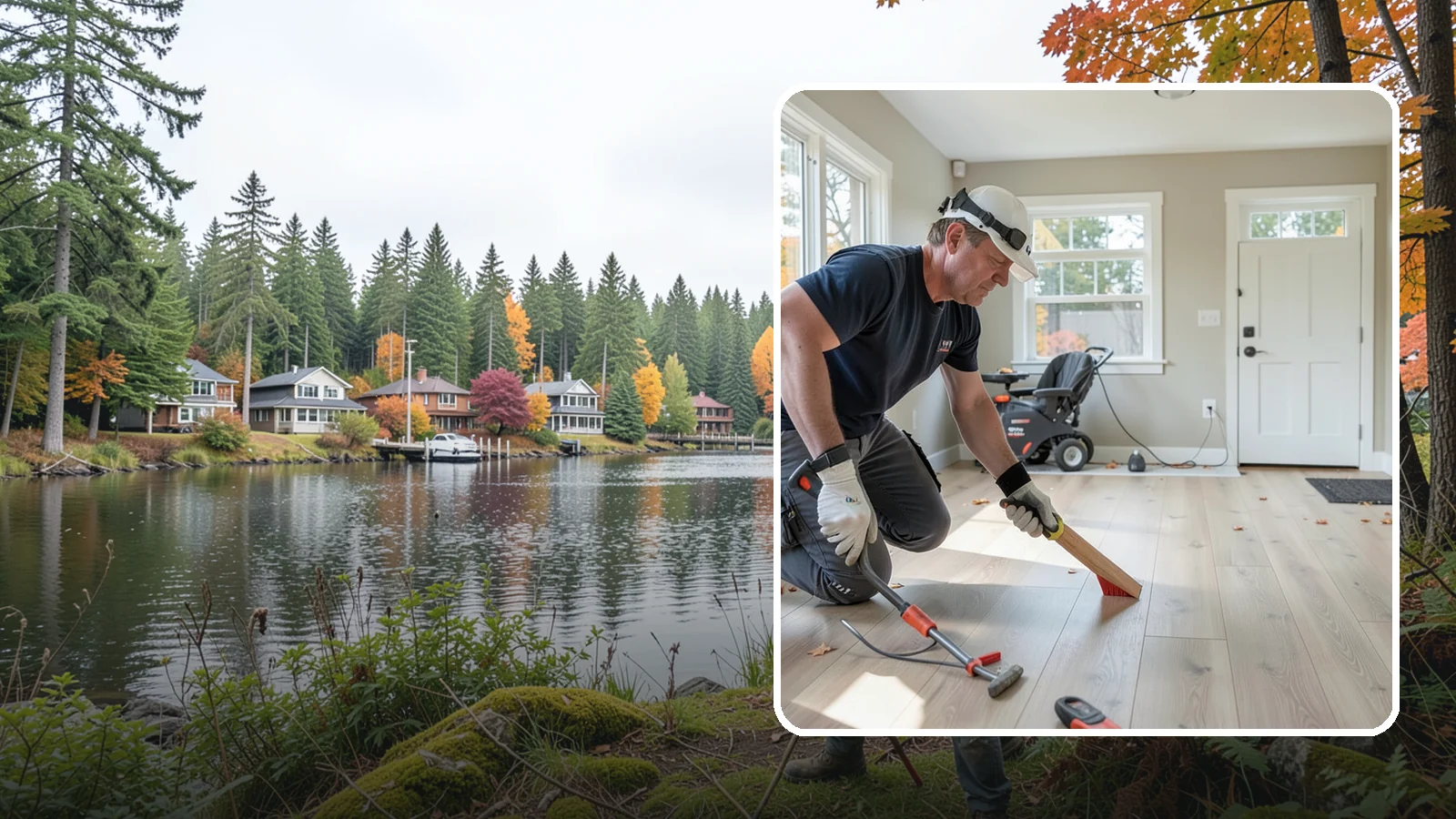 Laminate Flooring Installation in La Conner, Skagit County, WA - Durable, budget-friendly laminate flooring that stands up to everyday wear across busy Northwest households.