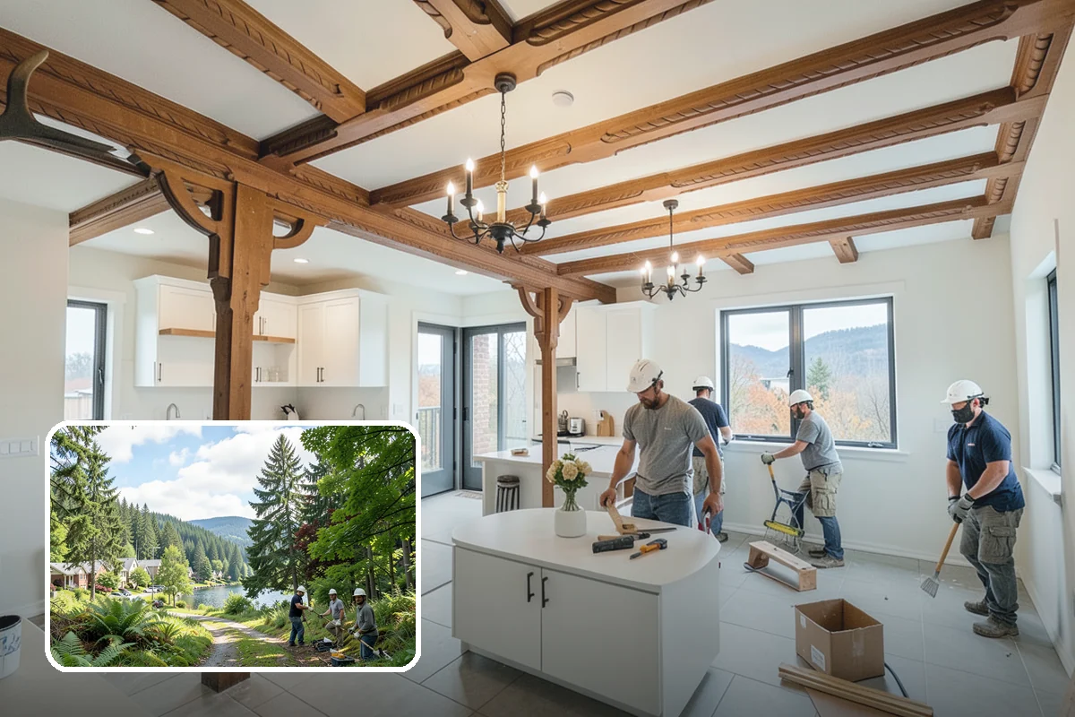 Laminate Flooring Installation in Lake Forest Park, King County, WA - Affordable upgrade with a premium appearance