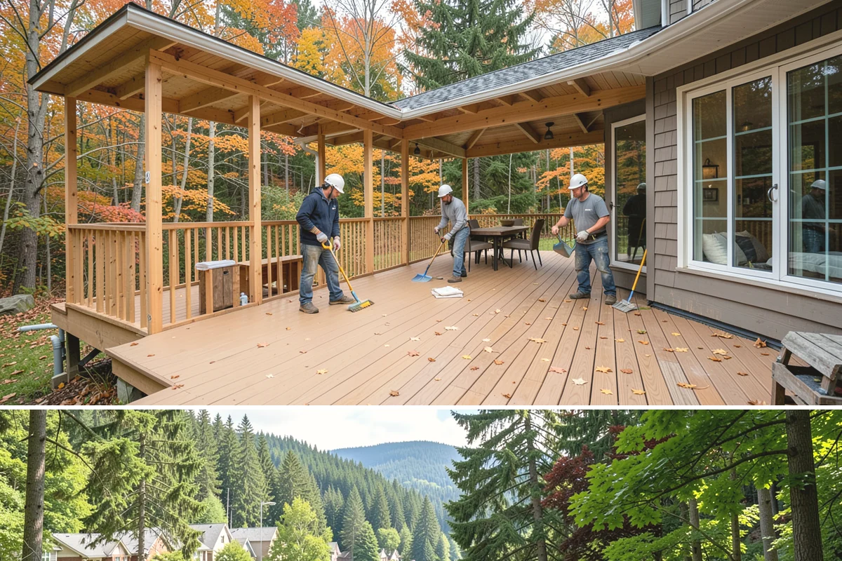 Laminate Flooring Installation in Lake Forest Park, King County, WA - Laminate can be installed year-round, though brief acclimation in the home helps it settle before our seasonal humidity shifts.