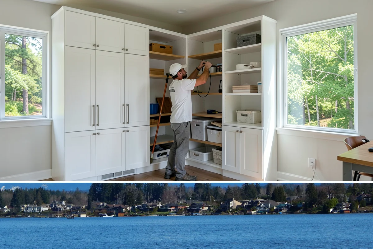 Laminate Flooring Installation in Lake Stevens, Snohomish County, WA - Laminate can be installed year-round, though brief acclimation in the home helps it settle before our seasonal humidity shifts.