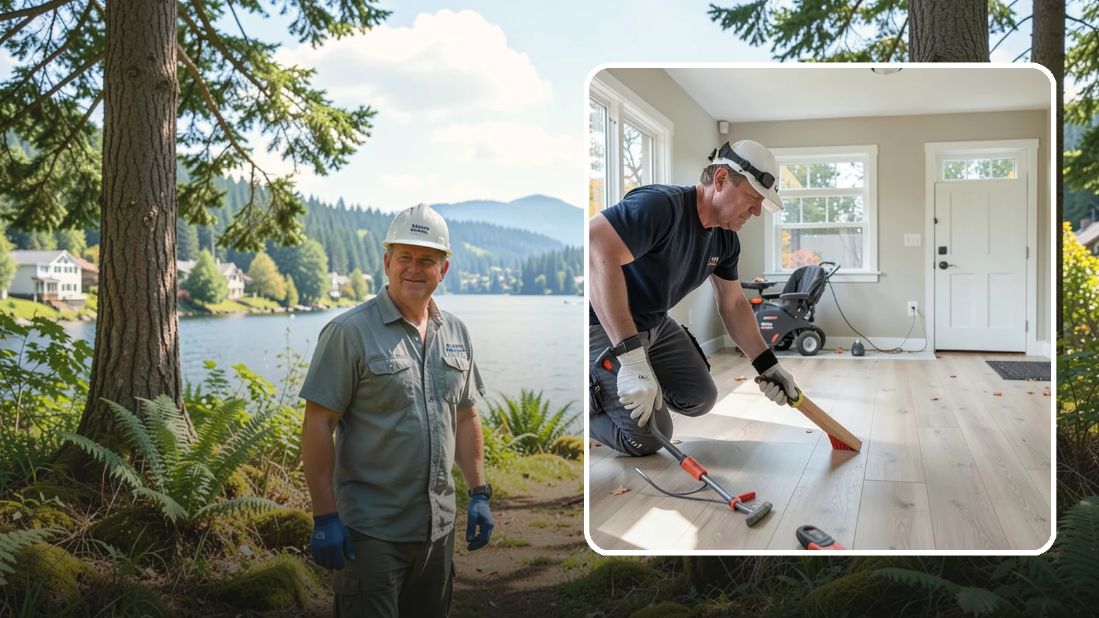 Laminate Flooring Installation in Milton, King County, WA - Durable, budget-friendly laminate flooring that stands up to everyday wear across busy Northwest households.