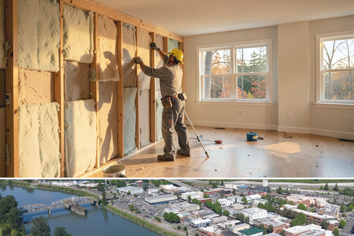 Laminate Flooring Installation in Mount Vernon, Skagit County, WA - Laminate can be installed year-round, though brief acclimation in the home helps it settle before our seasonal humidity shifts.