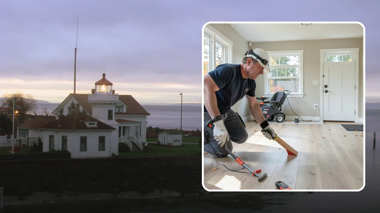 Laminate Flooring Installation in Mukilteo, Snohomish County, WA - Durable, budget-friendly laminate flooring that stands up to everyday wear across busy Northwest households.