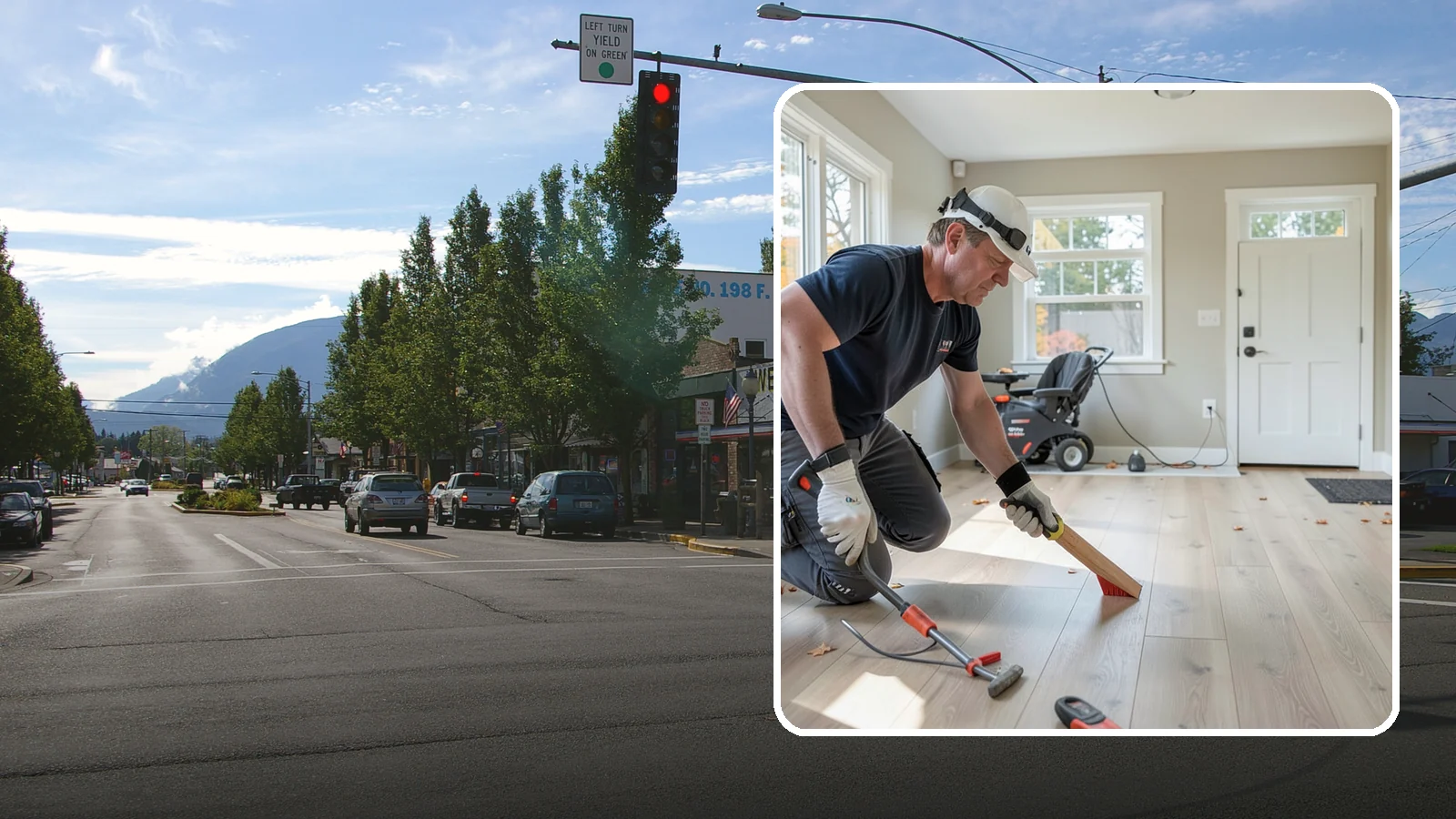 Laminate Flooring Installation in North Bend, King County, WA - Durable, budget-friendly laminate flooring that stands up to everyday wear across busy Northwest households.