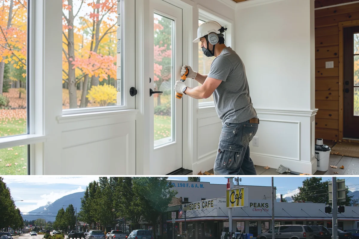 Laminate Flooring Installation in North Bend, King County, WA - Laminate can be installed year-round, though brief acclimation in the home helps it settle before our seasonal humidity shifts.