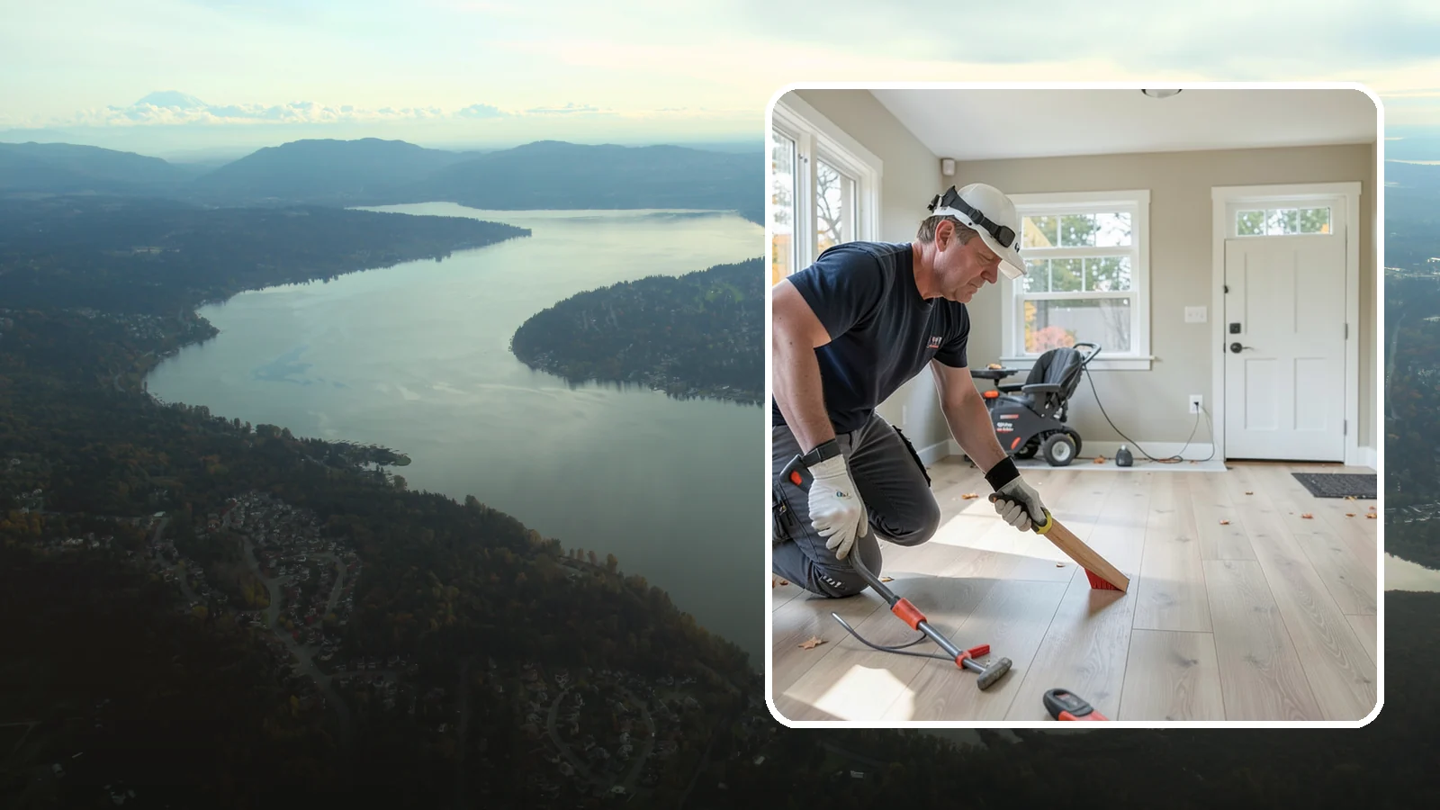 Laminate Flooring Installation in Sammamish, King County, WA - Durable, budget-friendly laminate flooring that stands up to everyday wear across busy Northwest households.