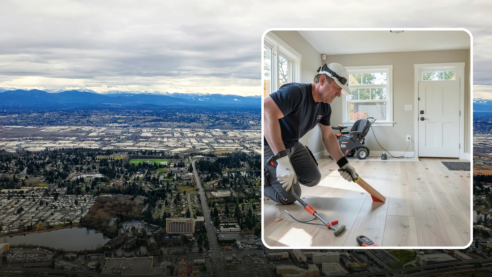Laminate Flooring Installation in SeaTac, King County, WA - Durable, budget-friendly laminate flooring that stands up to everyday wear across busy Northwest households.
