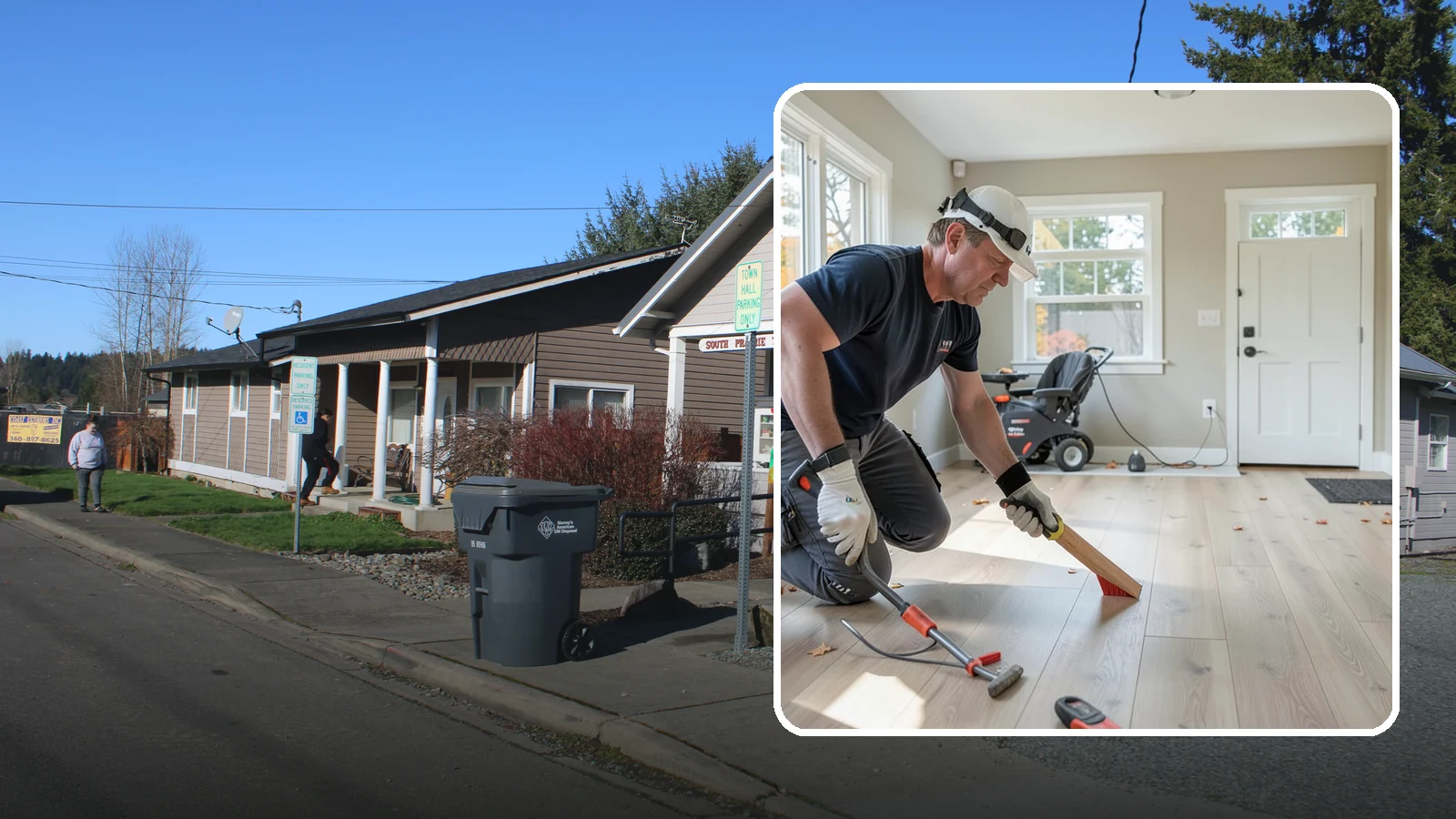 Laminate Flooring Installation in South Prairie, Pierce County, WA - Durable, budget-friendly laminate flooring that stands up to everyday wear across busy Northwest households.