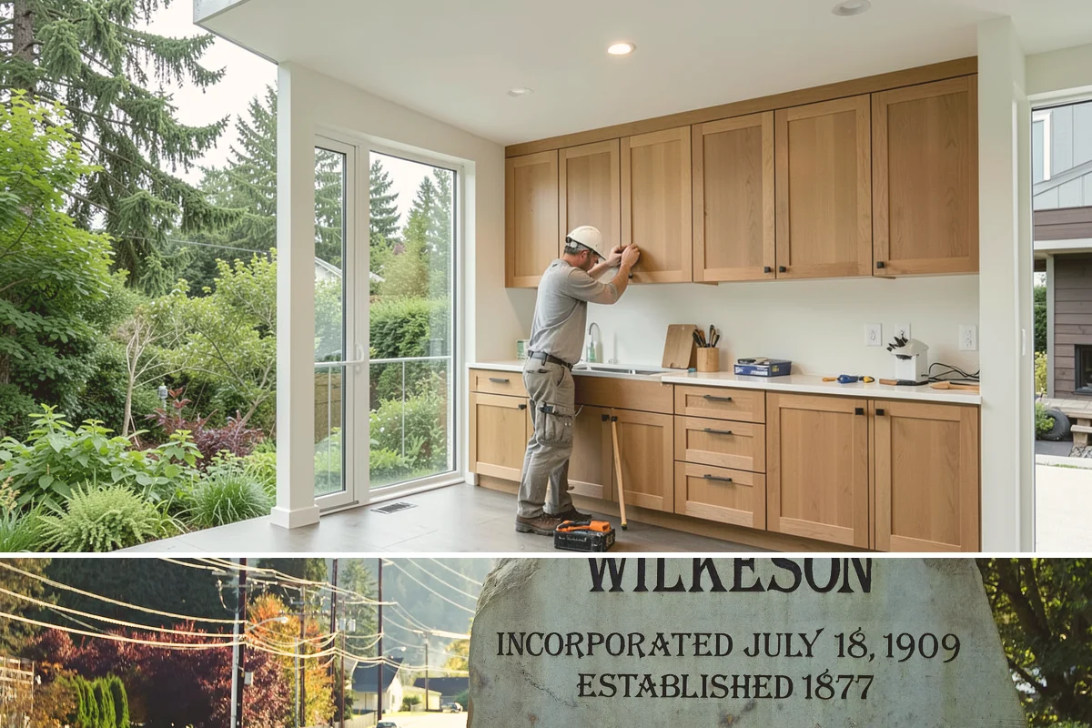 Laminate Flooring Installation in Wilkeson, Pierce County, WA - Laminate can be installed year-round, though brief acclimation in the home helps it settle before our seasonal humidity shifts.