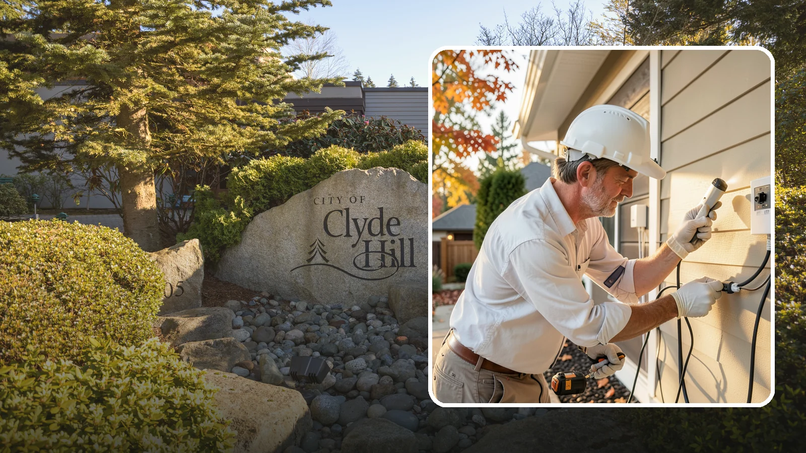 Landscape Lighting Wiring in Clyde Hill, King County, WA - We install low-voltage wiring and transformers for landscape, pathway, and outdoor accent lighting.