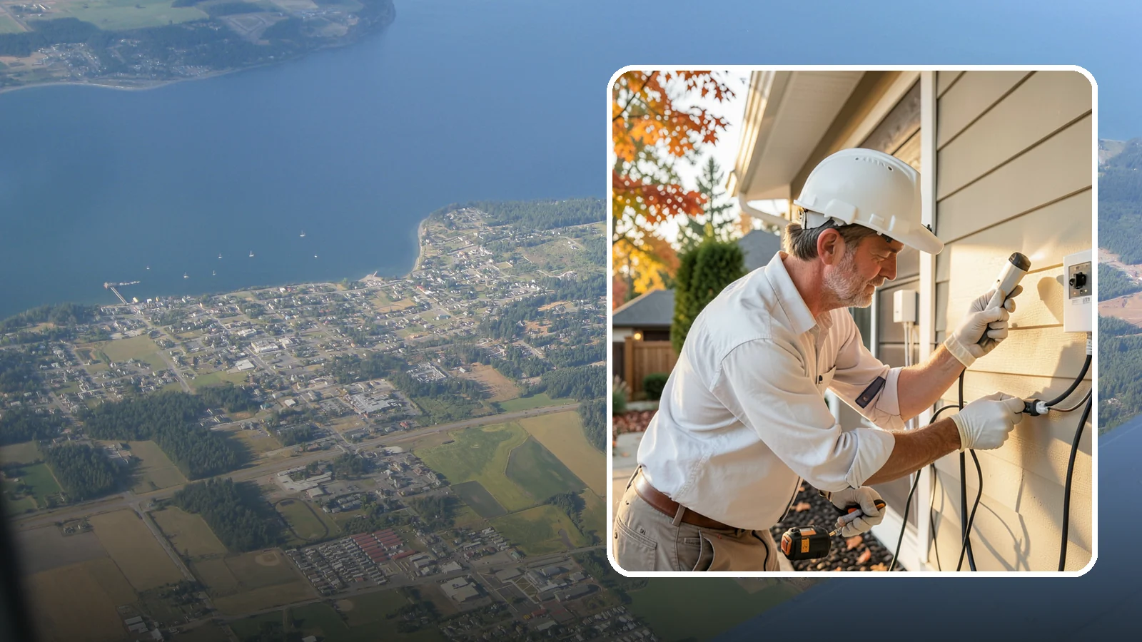 Landscape Lighting Wiring in Coupeville, Island County, WA - We install low-voltage wiring and transformers for landscape, pathway, and outdoor accent lighting.