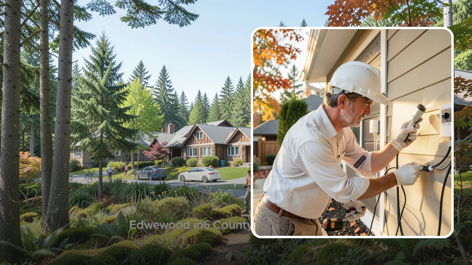 Landscape Lighting Wiring in Edgewood, Pierce County, WA - We install low-voltage wiring and transformers for landscape, pathway, and outdoor accent lighting.