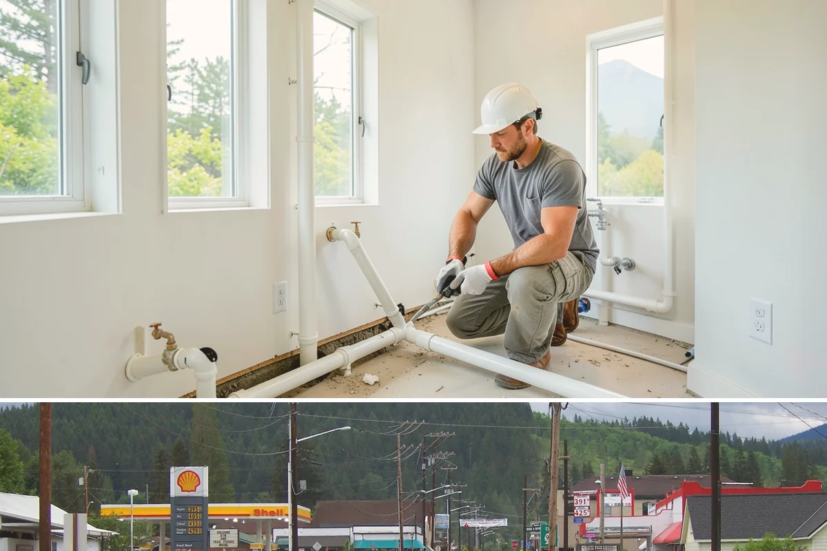 Landscape Lighting Wiring in Granite Falls, Snohomish County, WA - Best installed in the drier months when trenching and burying cable is cleaner and easier.