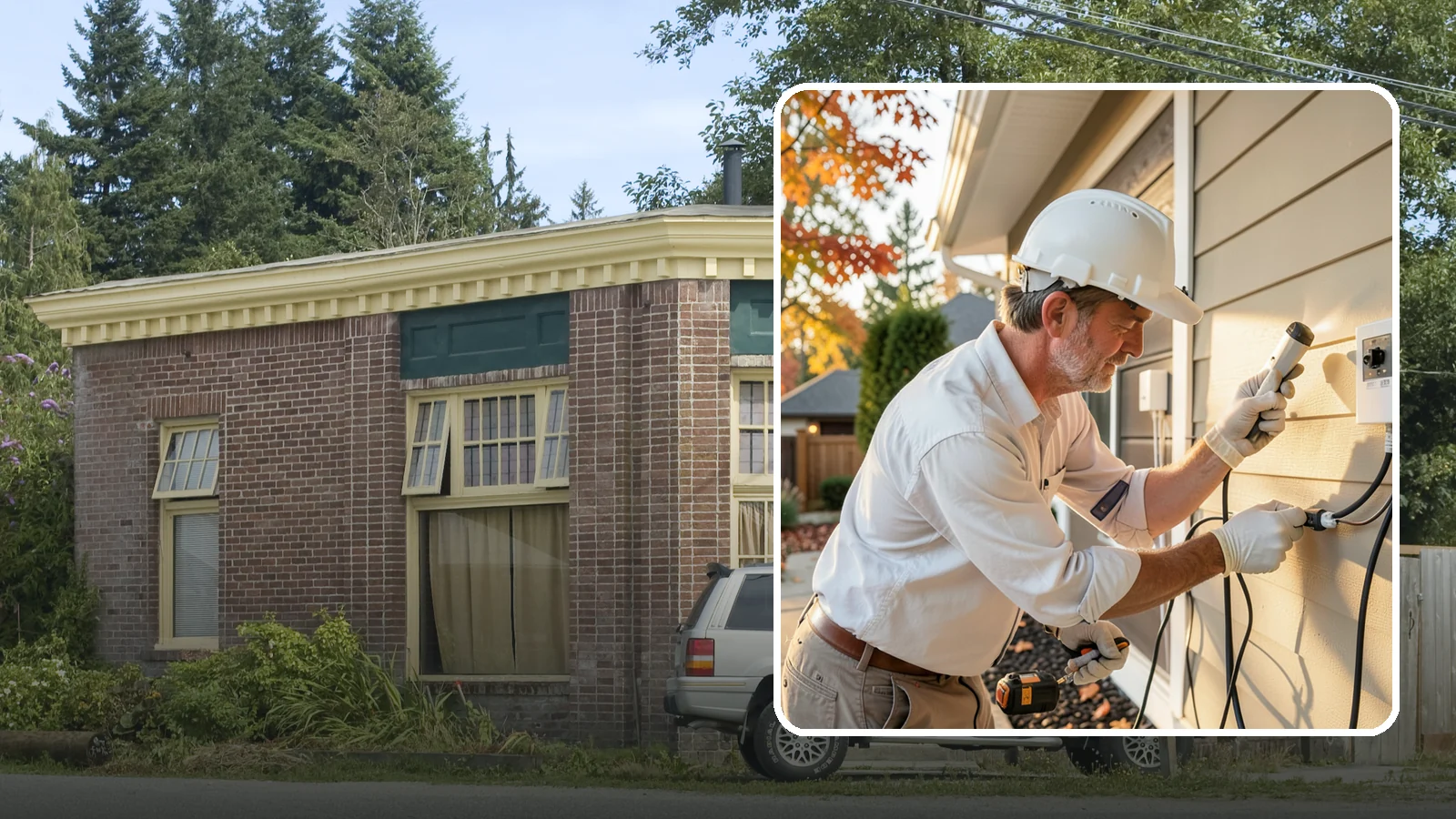 Landscape Lighting Wiring in Hamilton, Skagit County, WA - We install low-voltage wiring and transformers for landscape, pathway, and outdoor accent lighting.