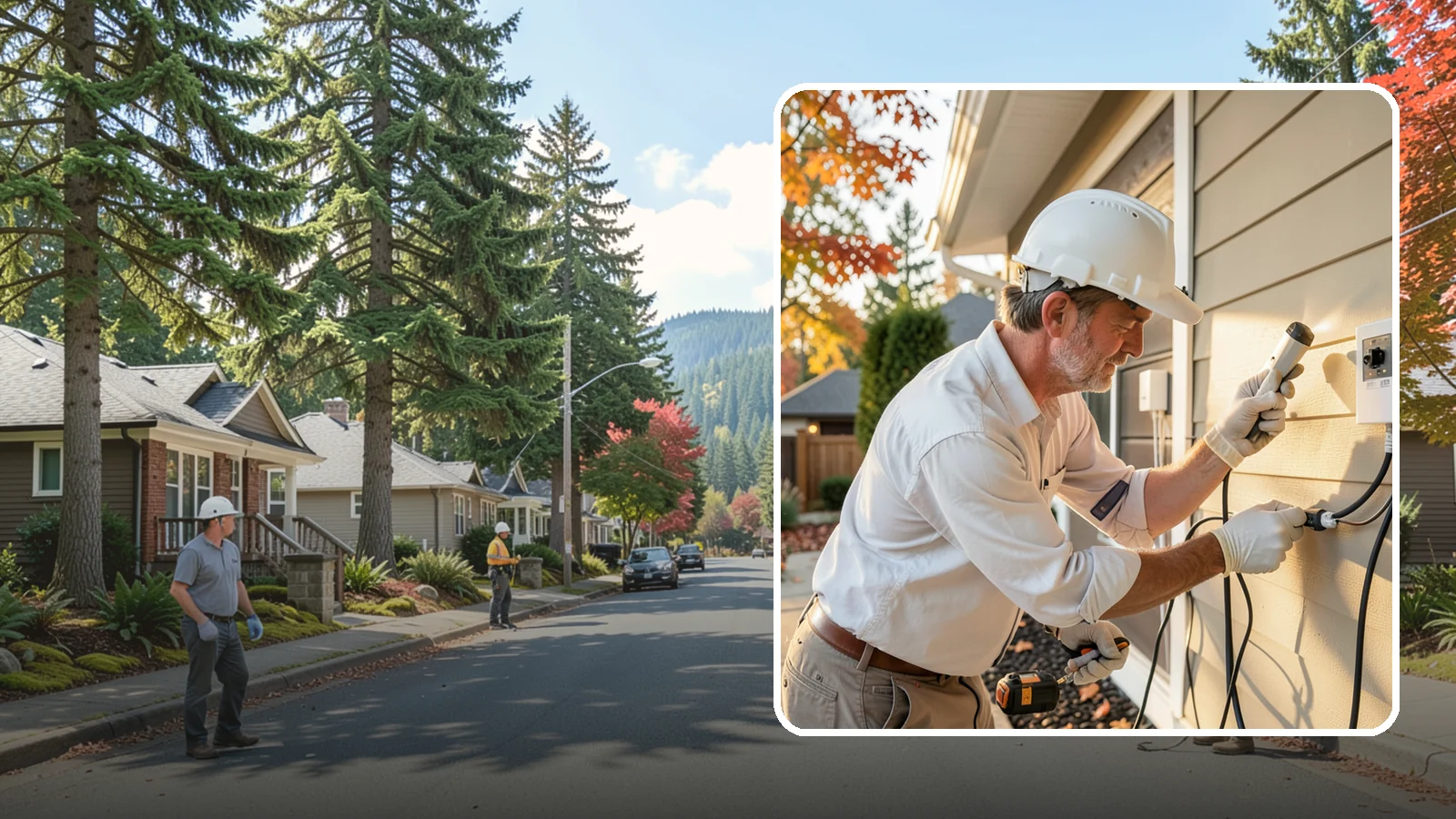 Landscape Lighting Wiring in Hunts Point, King County, WA - We install low-voltage wiring and transformers for landscape, pathway, and outdoor accent lighting.