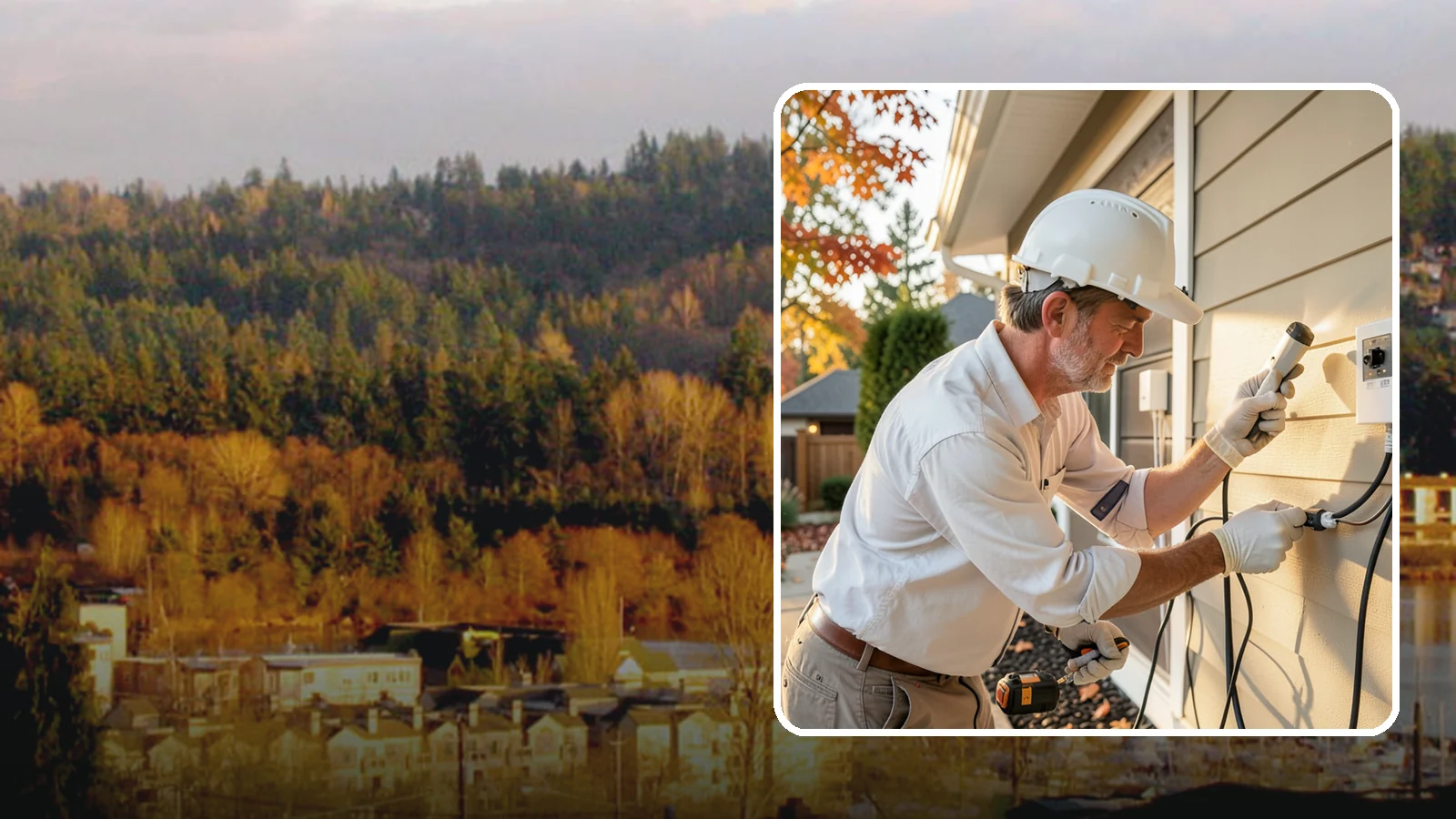 Landscape Lighting Wiring in Kenmore, King County, WA - We install low-voltage wiring and transformers for landscape, pathway, and outdoor accent lighting.