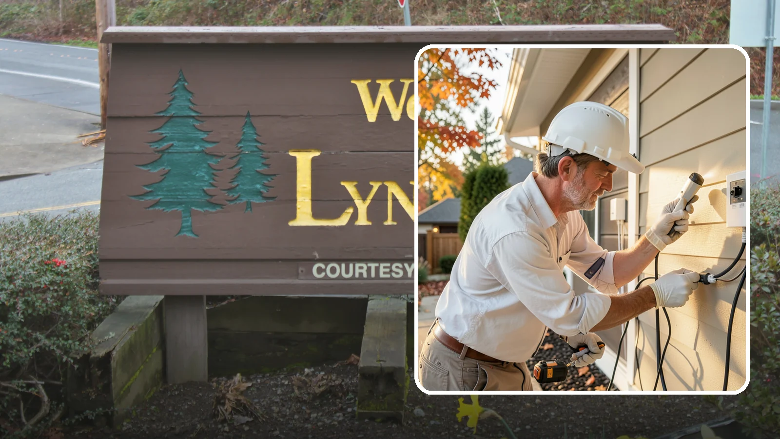 Landscape Lighting Wiring in Lynnwood, Snohomish County, WA - We install low-voltage wiring and transformers for landscape, pathway, and outdoor accent lighting.