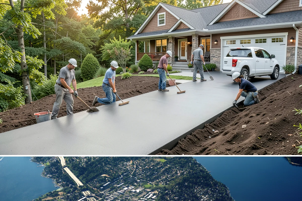 Landscape Lighting Wiring in Mercer Island, King County, WA - Best installed in the drier months when trenching and burying cable is cleaner and easier.