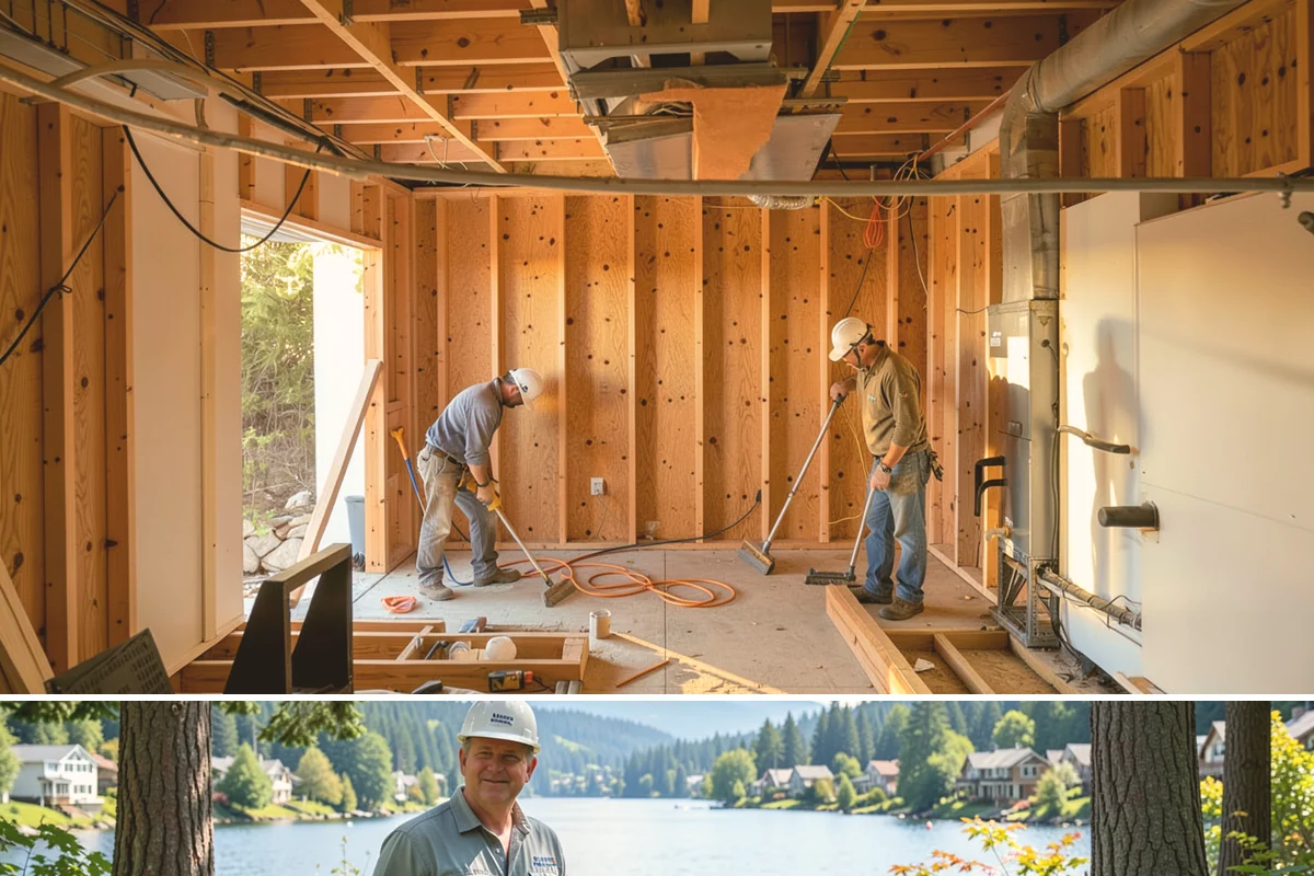 Landscape Lighting Wiring in Milton, King County, WA - Best installed in the drier months when trenching and burying cable is cleaner and easier.