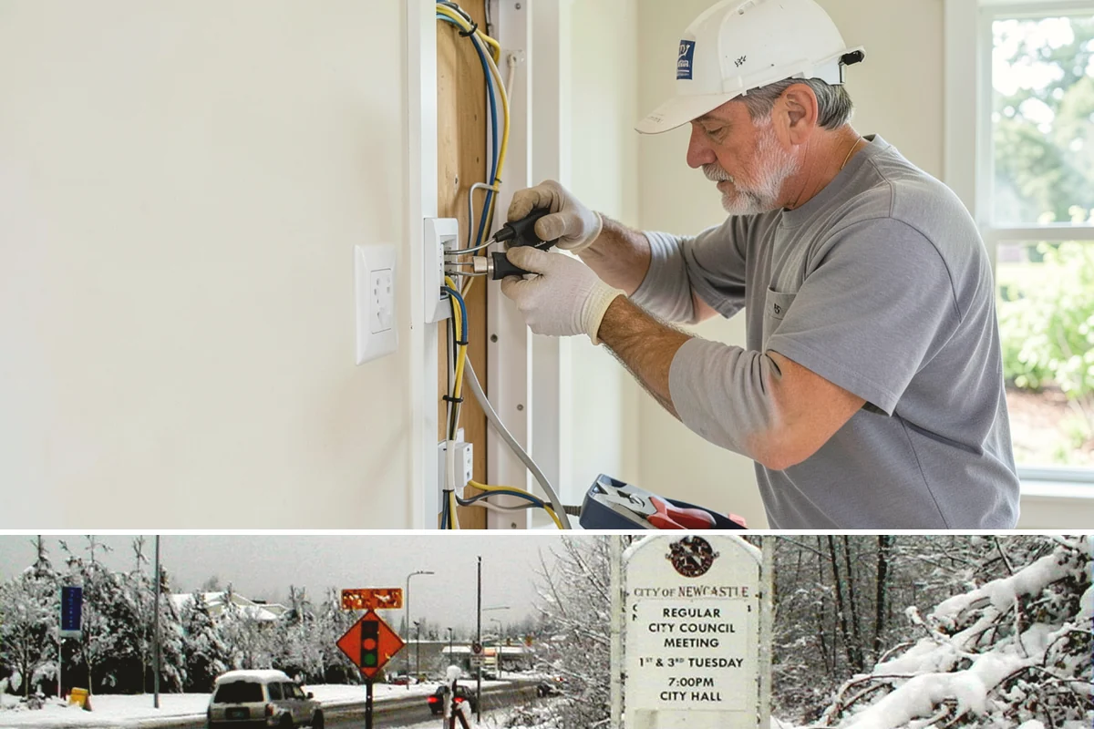 Landscape Lighting Wiring in Newcastle, King County, WA - Best installed in the drier months when trenching and burying cable is cleaner and easier.