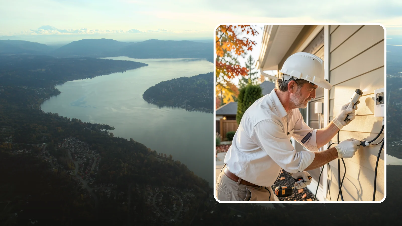 Landscape Lighting Wiring in Sammamish, King County, WA - We install low-voltage wiring and transformers for landscape, pathway, and outdoor accent lighting.