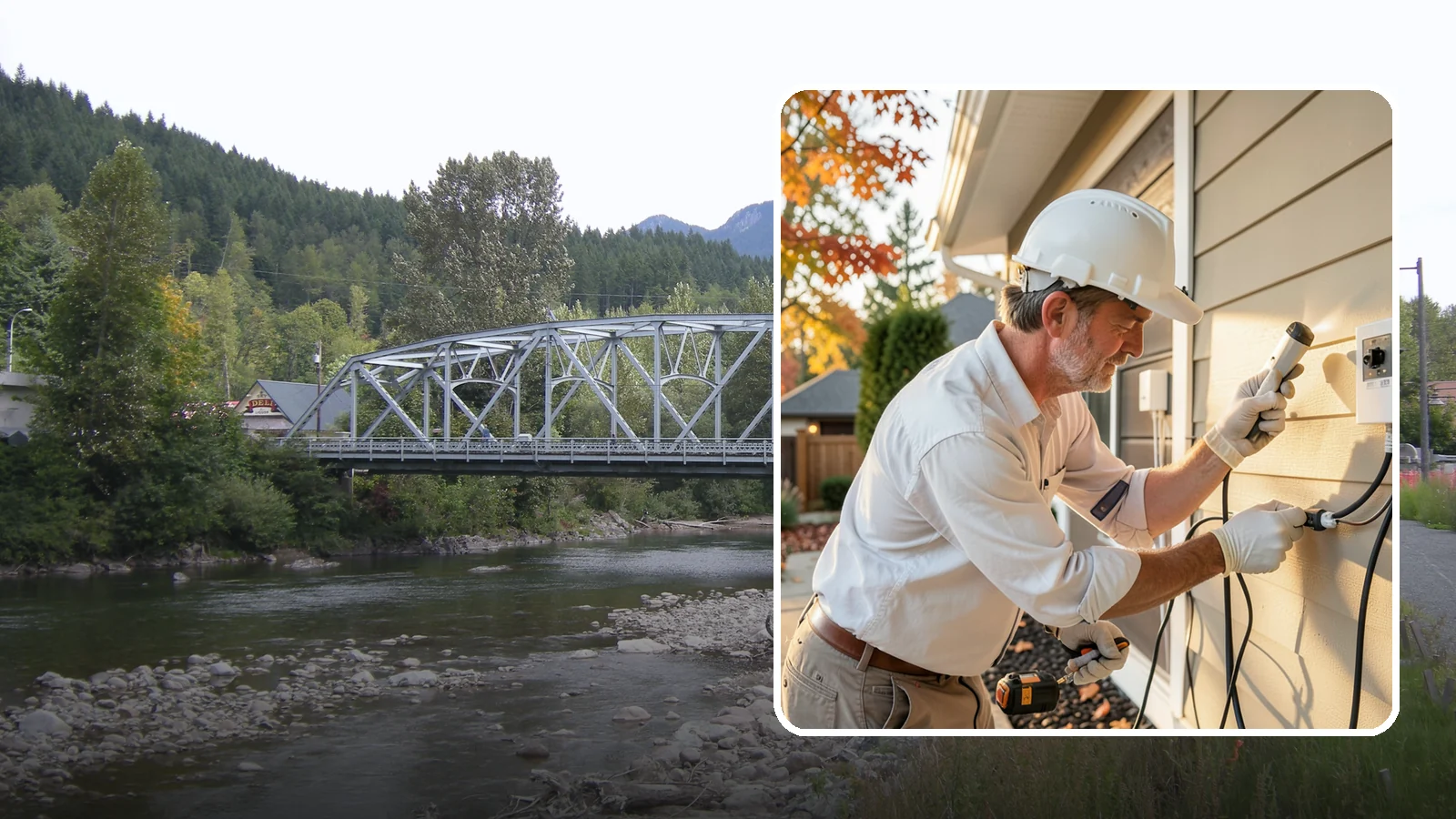 Landscape Lighting Wiring in Skykomish, King County, WA - We install low-voltage wiring and transformers for landscape, pathway, and outdoor accent lighting.