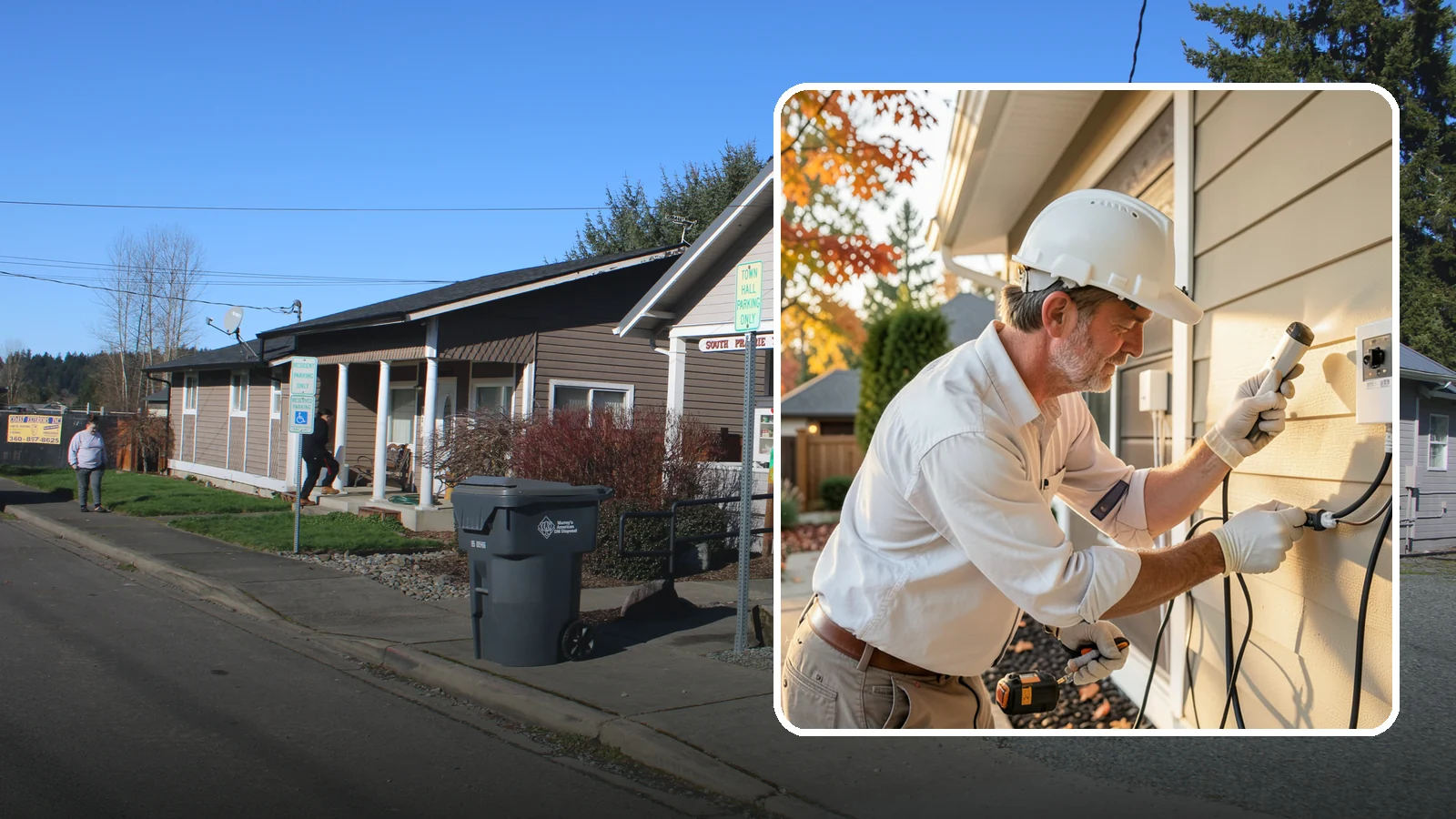 Landscape Lighting Wiring in South Prairie, Pierce County, WA - We install low-voltage wiring and transformers for landscape, pathway, and outdoor accent lighting.