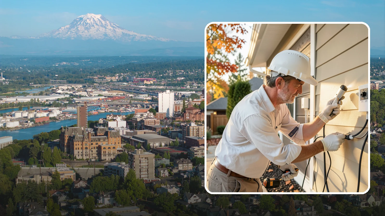 Landscape Lighting Wiring in Tacoma, Pierce County, WA - We install low-voltage wiring and transformers for landscape, pathway, and outdoor accent lighting.